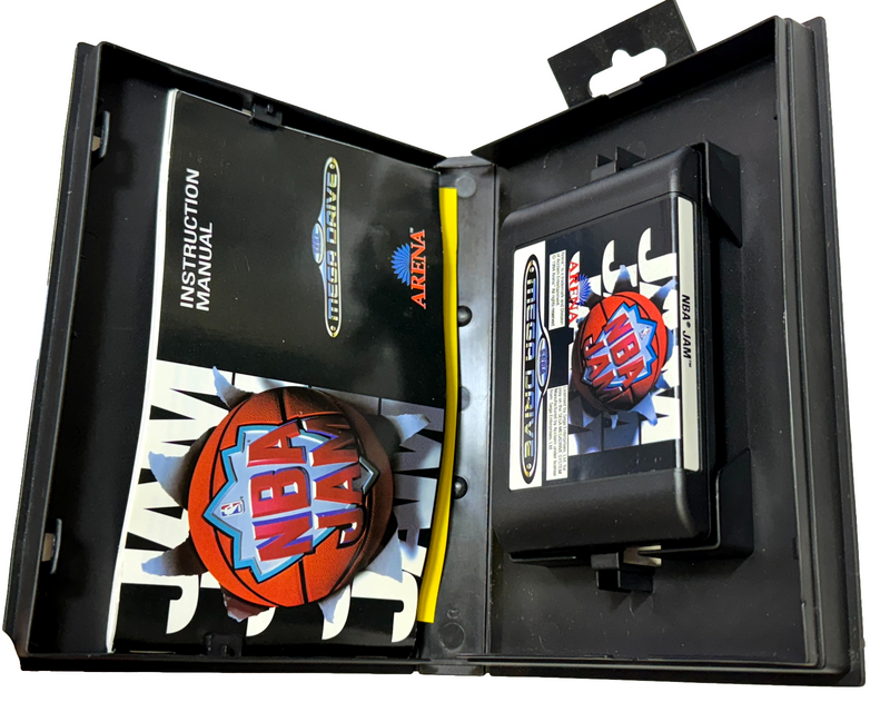 NBA Jam Sega Mega Drive PAL *Complete* (Sega Sports) (Preowned)