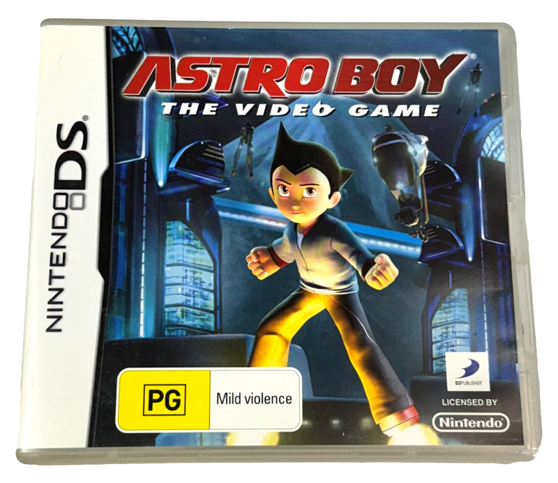 Astro Boy The Video Game Nintendo DS 2DS 3DS Game *No Manual* (Preowned)