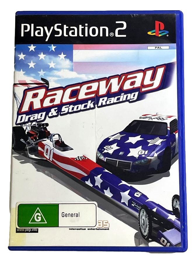 Raceway Drag & Stock Racing PS2 PAL *Complete* (Preowned)