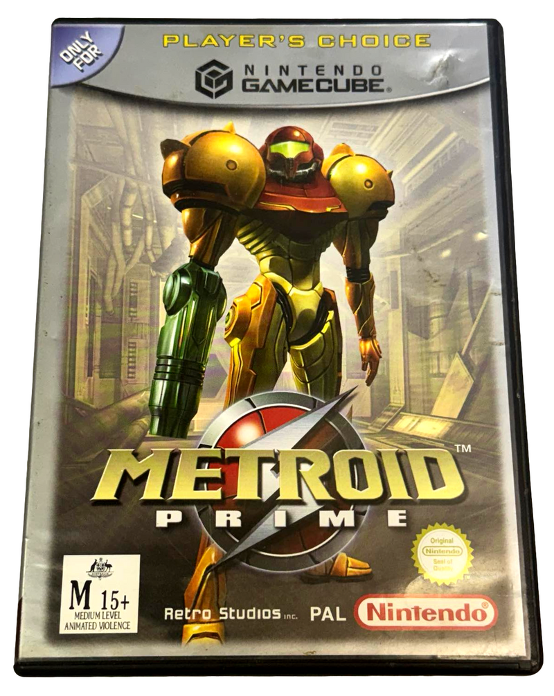 Metroid Prime Nintendo Gamecube PAL *No Manual* (Players Choice) (Preowned)