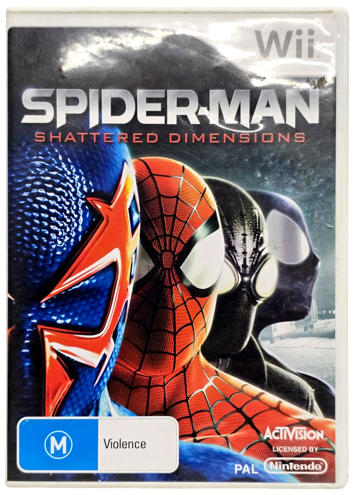 Spider-Man Shattered Dimensions Nintendo Wii PAL *Complete* Wii U Compatible (Preowned)