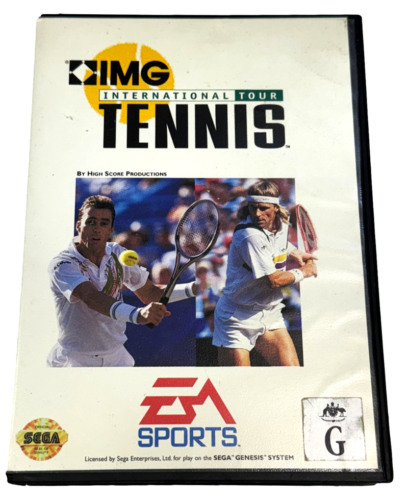 International Tour Tennis Sega Mega Drive *Complete* (Preowned)