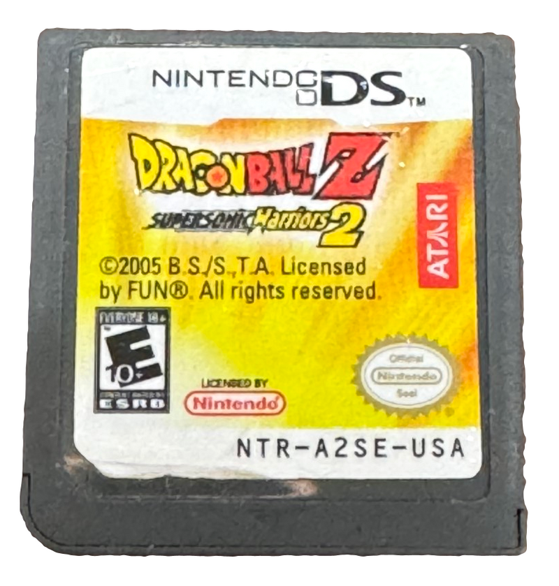 Dragon Ball Z Supersonic Warriors 2 Nintendo DS 2DS 3DS *Cartridge Only* (Preowned)