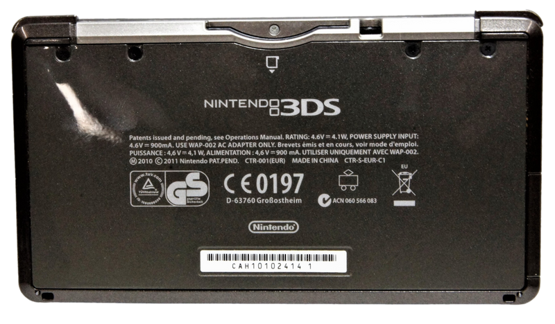 3 x Black Retractable Touch Screen Stylus for Nintendo Original 3DS