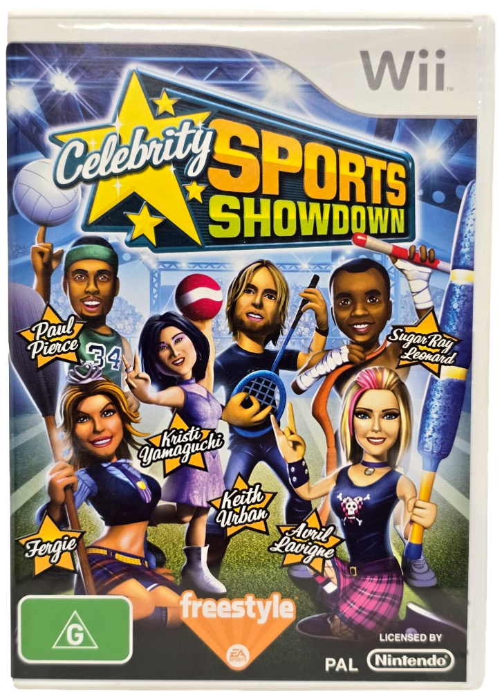 Celebrity Sports Showdown Nintendo Wii PAL *Complete* Wii U Compatible (Preowned)