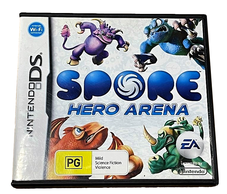 Spore Hero Arena Nintendo DS 2DS 3DS Game *Complete* (Preowned)