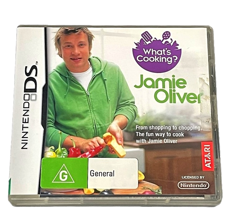 Whats Cooking? Jamie Oliver DS 2DS 3DS Game *Complete* (Preowned)