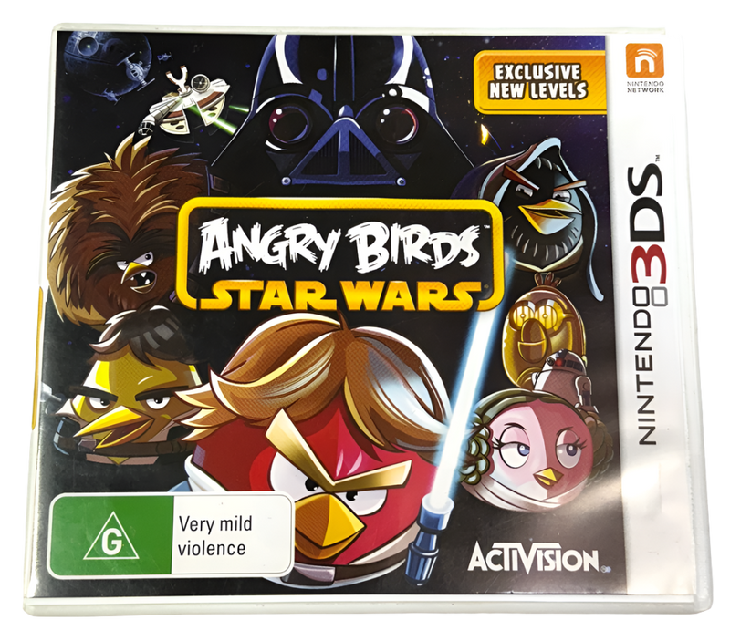 Angry Birds Star Wars Nintendo 3DS 2DS Game (Preowned)