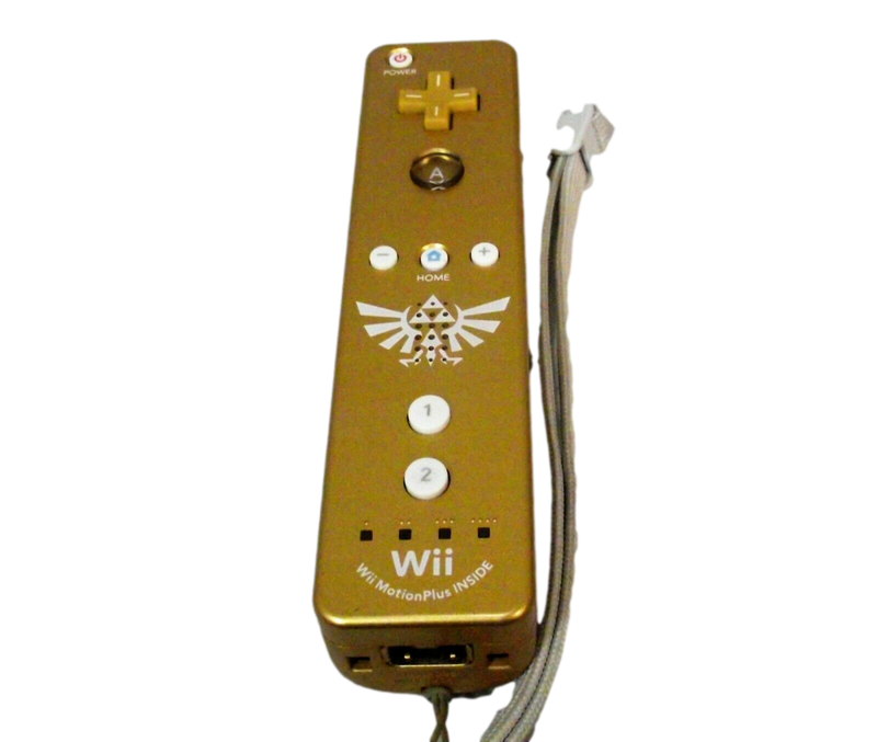 Genuine Nintendo Wii Motion Plus Controller Remote Selection Wii U Mario Peach (Preowned)