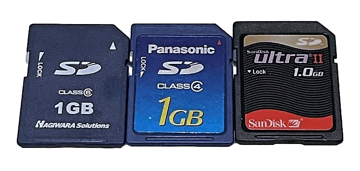 Ramdom SD Secure Digital Memory Cards SD Nintendo 3DS DSi Camera Sandisk Lexar