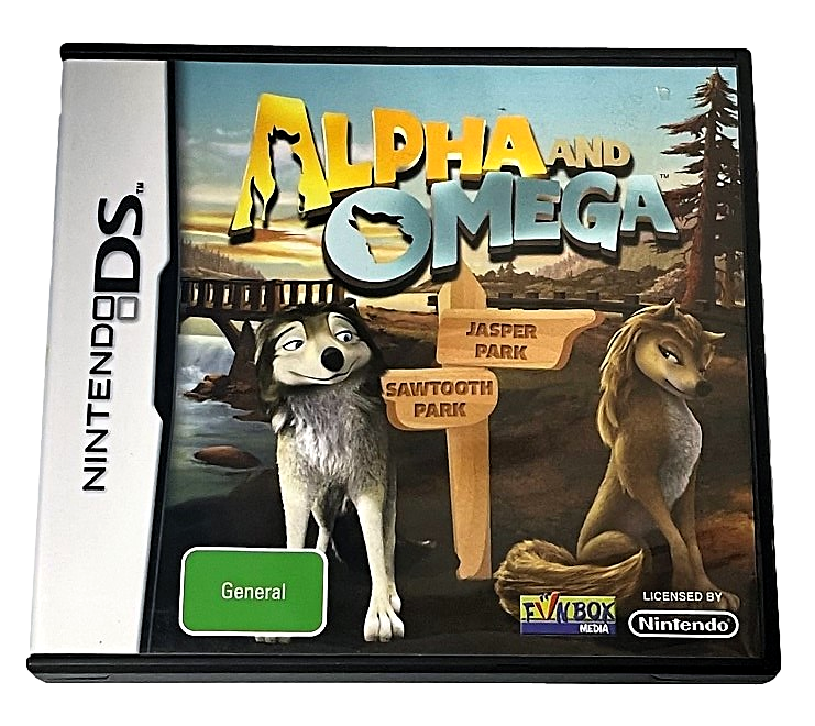 Alpha and Omega Nintendo DS 2DS 3DS Game *Complete* (Preowned)