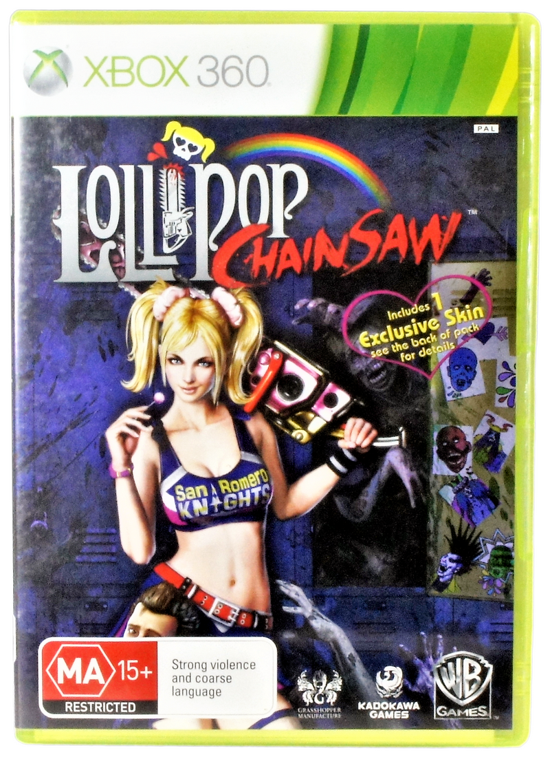 Lollipop Chainsaw XBOX 360 PAL (Preowned)