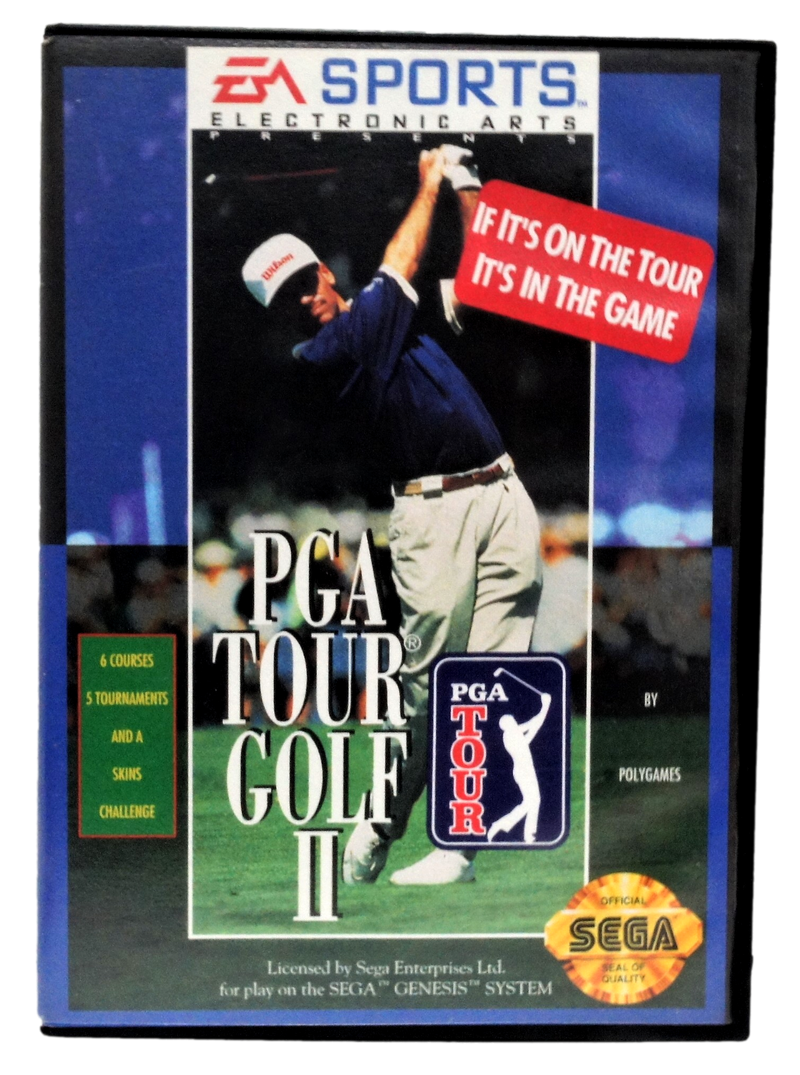 PGA Tour Golf II Sega Mega Drive *Complete* (Pre-Owned)