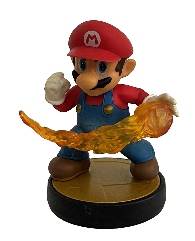 Super Smash Bros Collection N0.1 Mario Nintendo Amiibo Loose (Preowned)