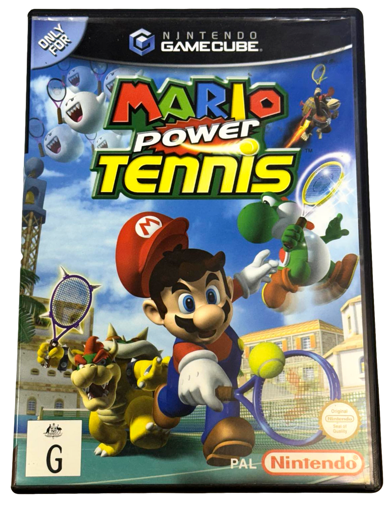 Mario Power Tennis Nintendo Gamecube PAL *Complete* (Preowned)