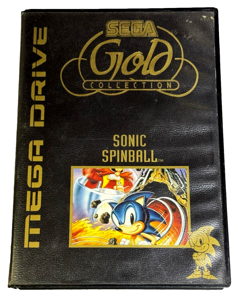 Sonic Spinball Sega Mega Drive *No Manual* Gold Collection (Preowned)