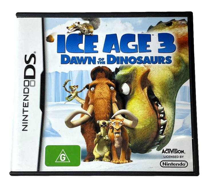 Ice Age 3 Dawn of the Dinosaurs  Nintendo DS 2DS 3DS Game *Complete* (Preowned)