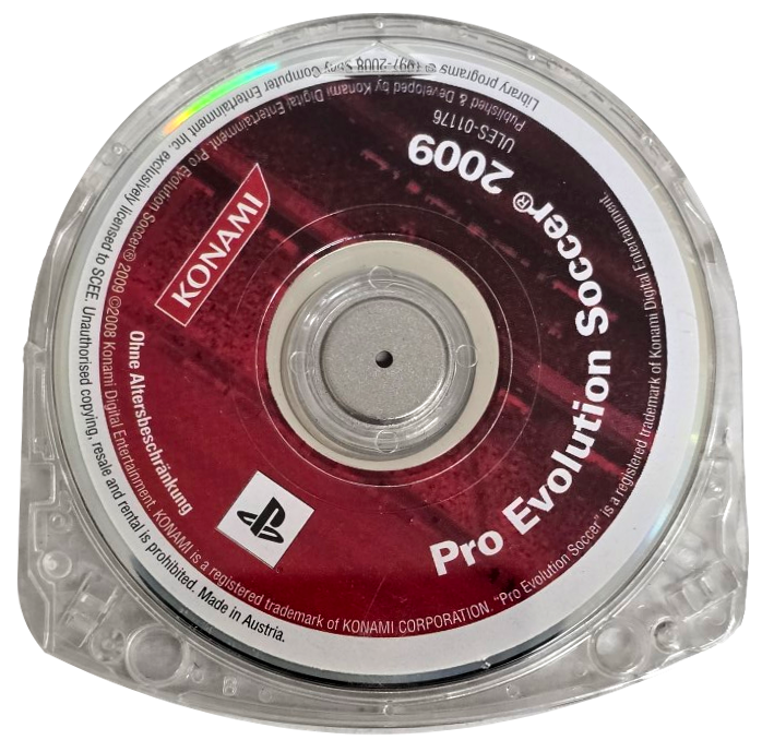 Pro Evolution Soccer 2009 Sony PSP Game Disc Only (Preowned)