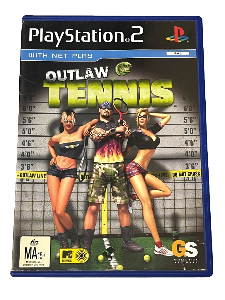 Outlaw Tennis PS2 PAL *Complete* (Preowned)