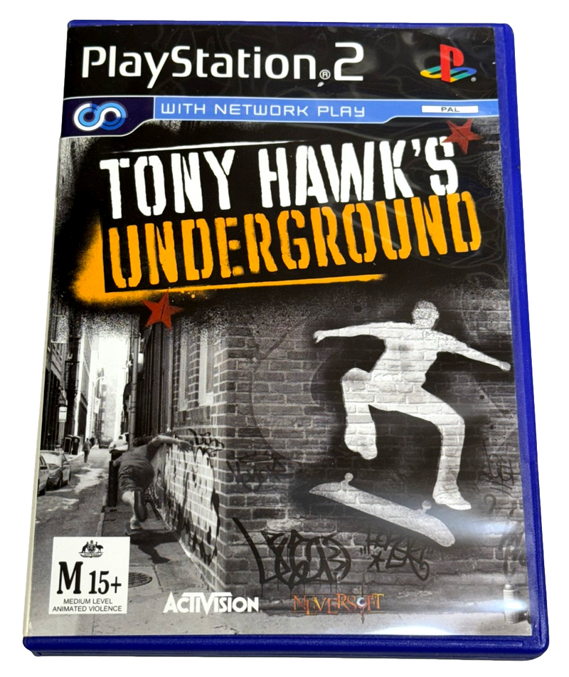 Tony Hawk's Underground Sony PS2 PAL *Complete* (Preowned)