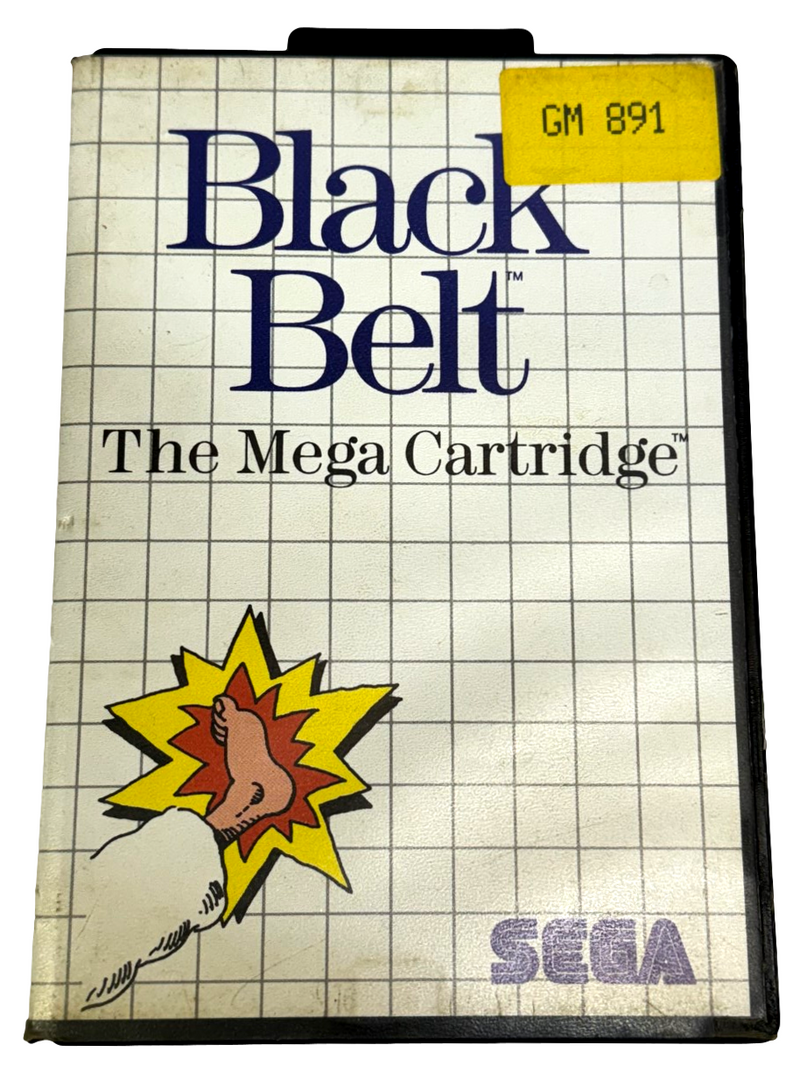 Black Belt Sega Master System *No Manual* (Preowned)