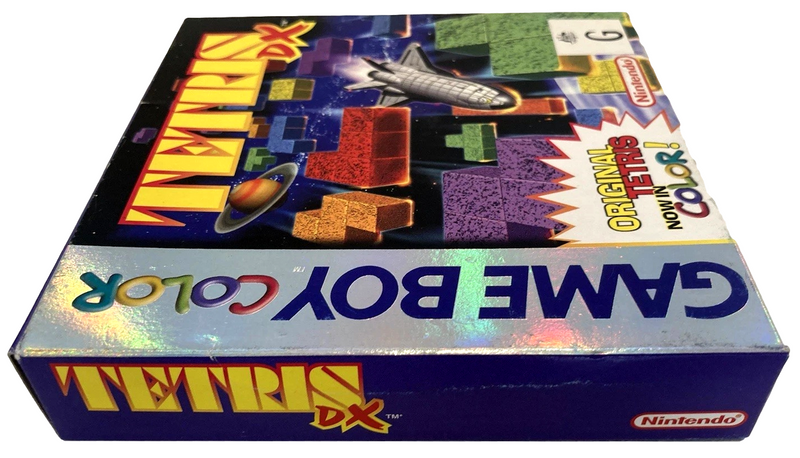 Boxed Tetris DX Nintendo Gameboy Color -  New Save Battery9