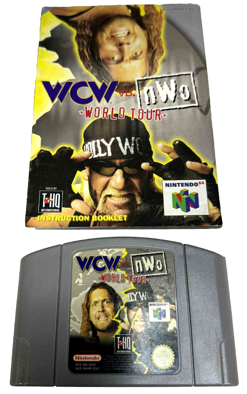 WCW Vs NWO World Tour Nintendo 64 N64 PAL With Manual0