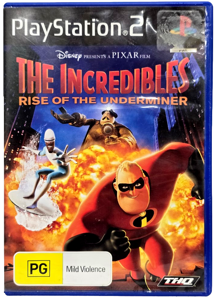 The Incredibles Rise Of The Underminer PS2 PAL *No Manual*0
