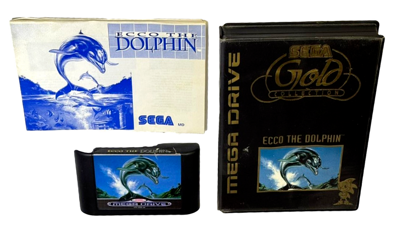 Ecco The Dolphin Sega Mega Drive *Complete* Gold Collection (Preowned)