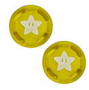 Thumb Grips x 2 For Switch/Switch Lite & N64 Cover Caps Slotted