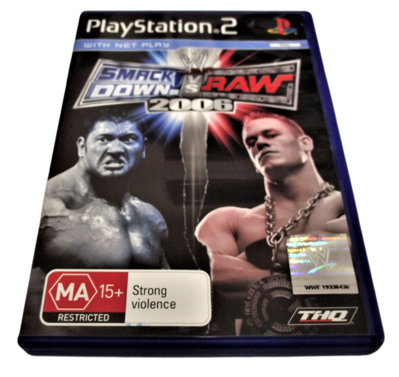 Smackdown vs Raw 2006 PS2 PAL *Complete* (Preowned)