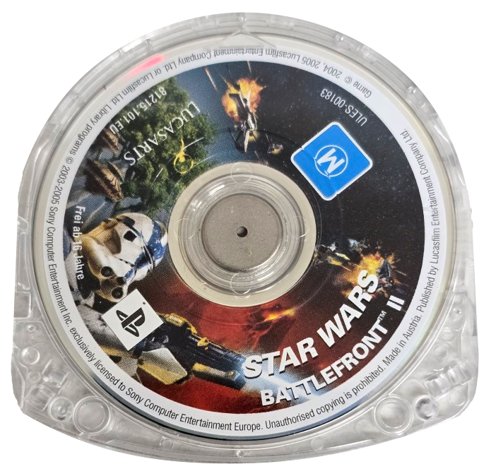 Star Wars Battlefront II Sony PSP Game Disc Only (Preowned)