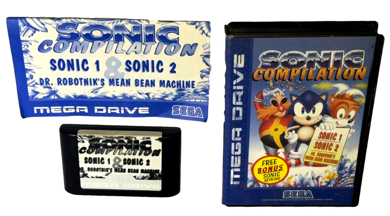 Sonic Compilation Sega Mega Drive *Complete* (Preowned)