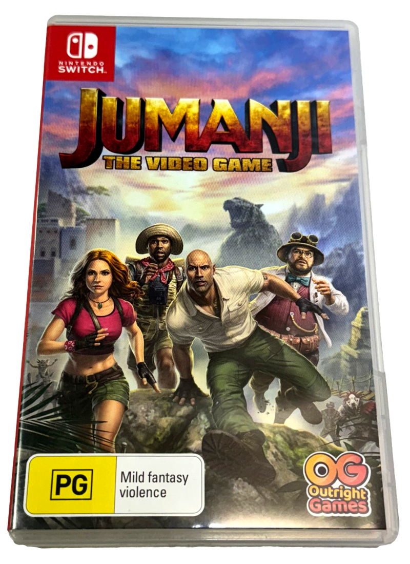 Jumanji The Vide Game Nintendo Switch (Preowned)