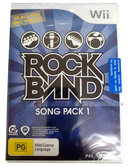 Rock Band Song Pack 1 Nintendo Wii PAL *New Sealed*