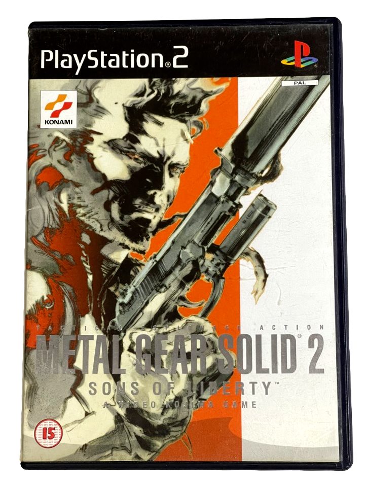 Metal Gear Solid 2 Sons of Liberty PS2 PAL *No Manual* (Preowned)