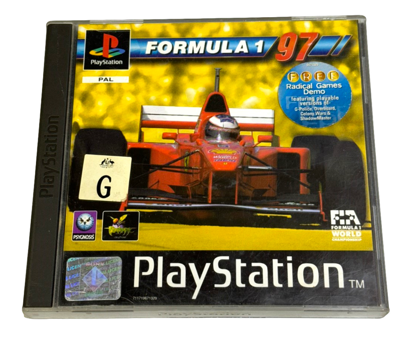 Formula 1 97 PS1 PS2 PS3 PAL *Complete* (Preowned)
