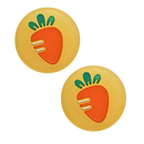 Thumb Grips x 2 For Switch Switch Lite & N64 Controller Cover Caps - Fruits