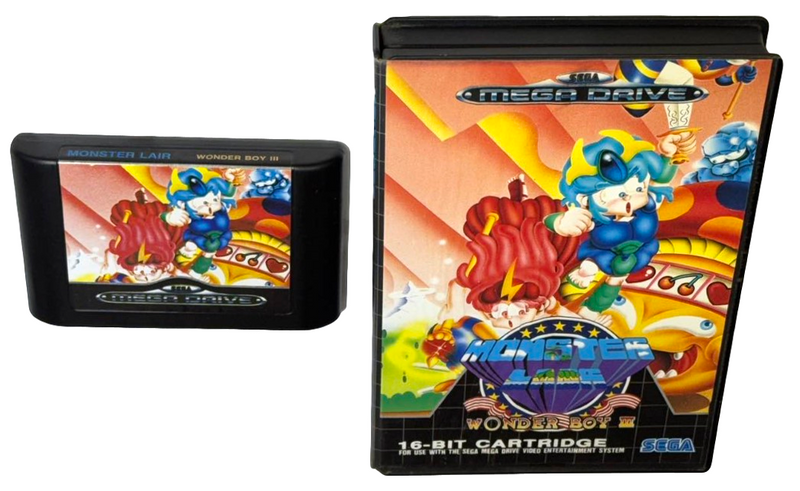 Monster Lair Wonder Boy III 3 Sega Mega Drive PAL *No Manual*