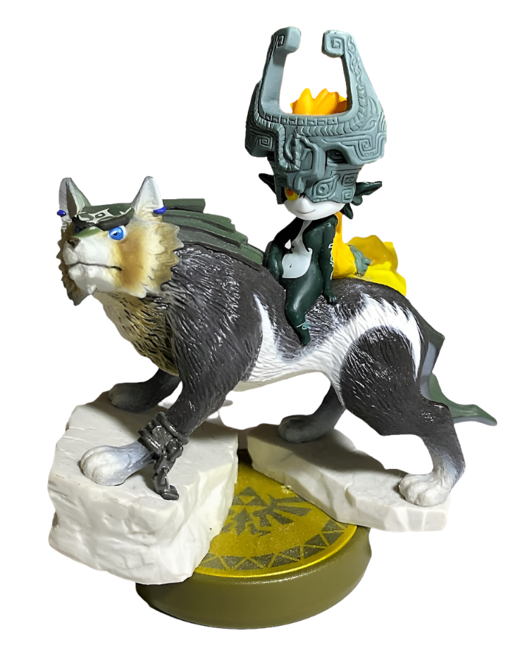 The Legend of Zelda Collection Wolf Link Nintendo Amiibo Loose (Preowned)