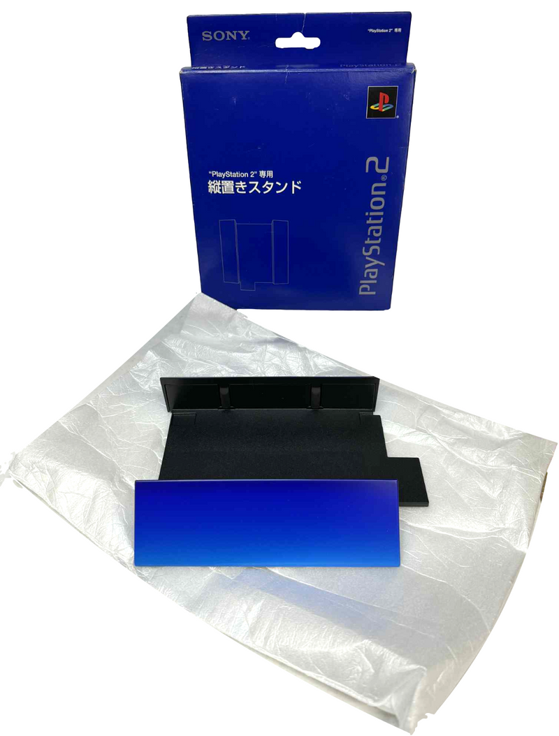 Boxed Genuine Sony PS2 Vertical Stand PlayStation 2 Fatboy SCHP-10040 Blue