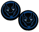Thumb Grips x 2 For PS4 PS5 XBOXONE Xbox Toggle Cover Cap  Black Panther Blue0