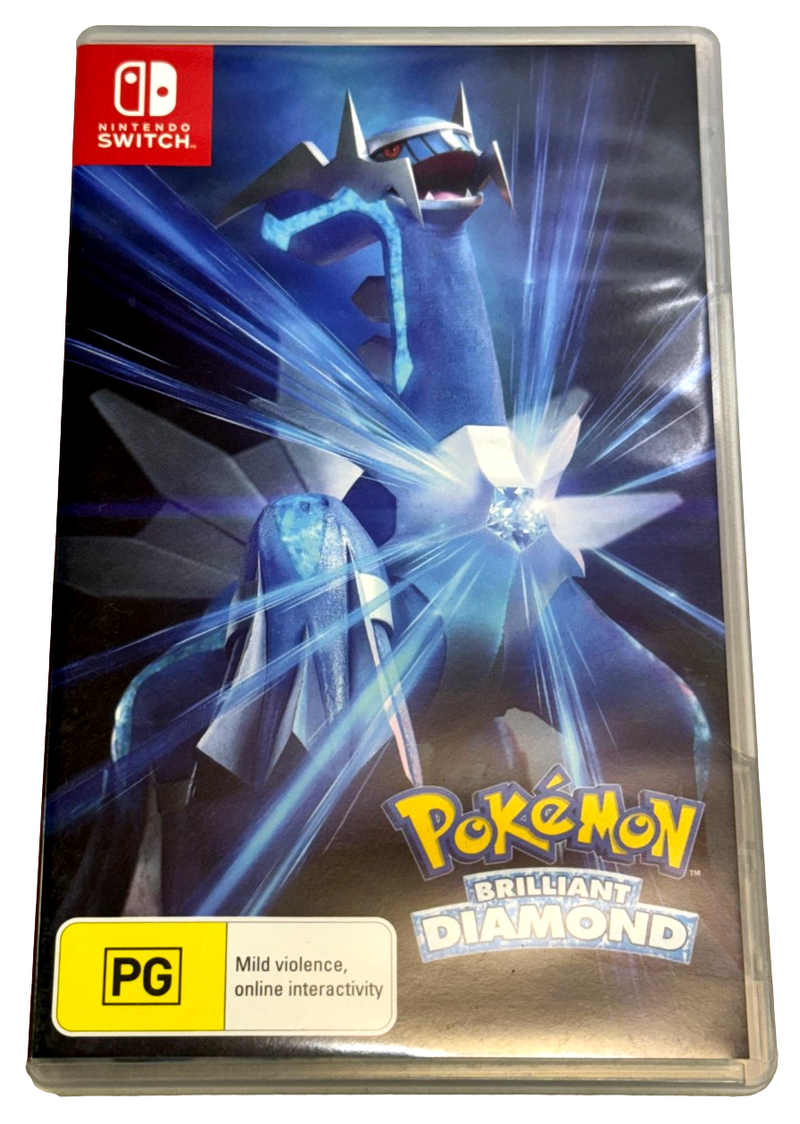 Pokemon Brilliant Diamond Nintendo Switch Game *Complete* (Preowned)