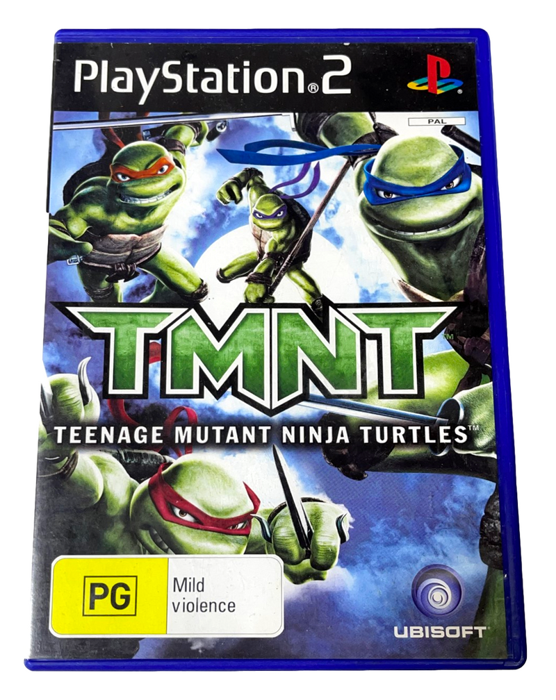 TMNT Teenage Mutant Ninja Turtles PS2 PAL *Complete* (Preowned)