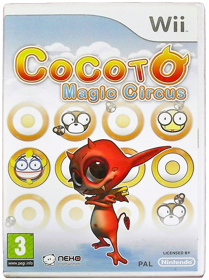 Cocoto Magic Circus Nintendo Wii PAL *No Manual* Wii U Compatible (Pre-Owned)