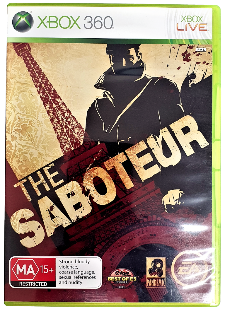 The Saboteur  XBOX 360 PAL (Preowned)