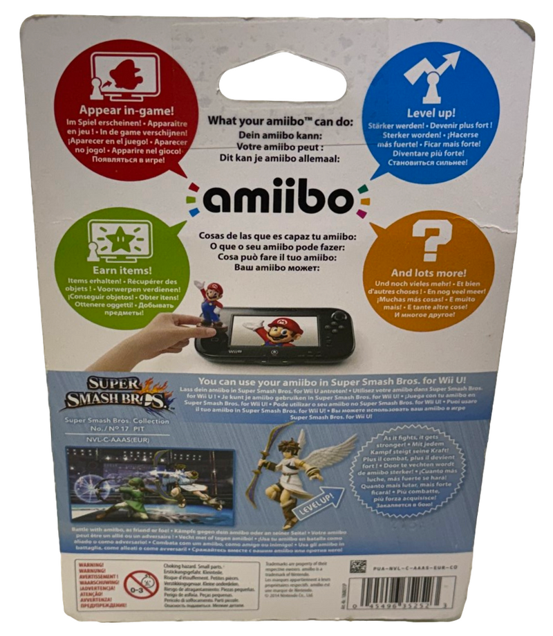 Super Smash Bros Collection N0.17 Pit Nintendo Amiibo