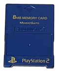 1 x Fujiwork Magic Gate PS2 Memory Card PlayStation 2 8MB (Preowned)