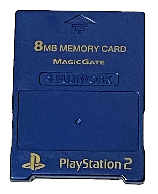 1 x Fujiwork Magic Gate PS2 Memory Card PlayStation 2 8MB (Preowned)