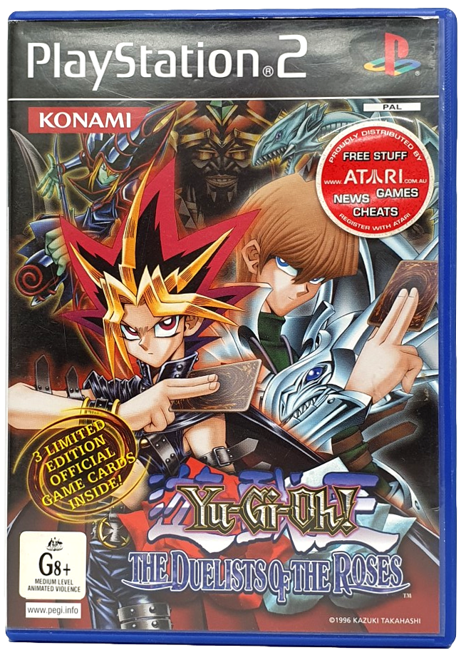 Yu-Gi-Oh! The Duelists Of The Roses PS2 PAL *No Manual* (Preowned)